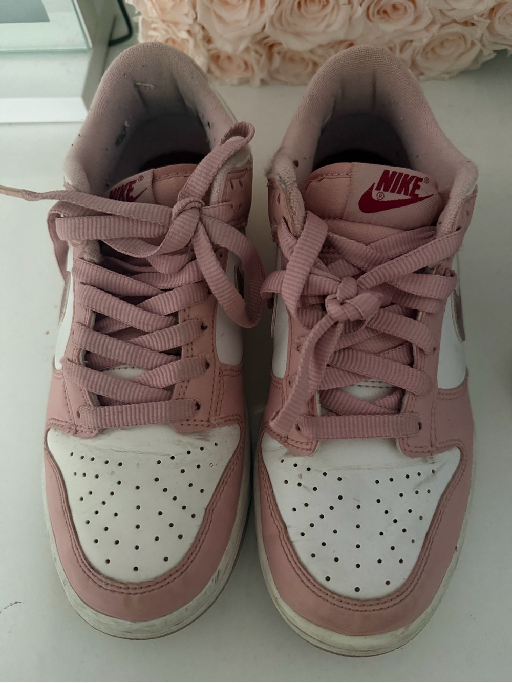 Nike Dunk Low Pink Glaze , like new